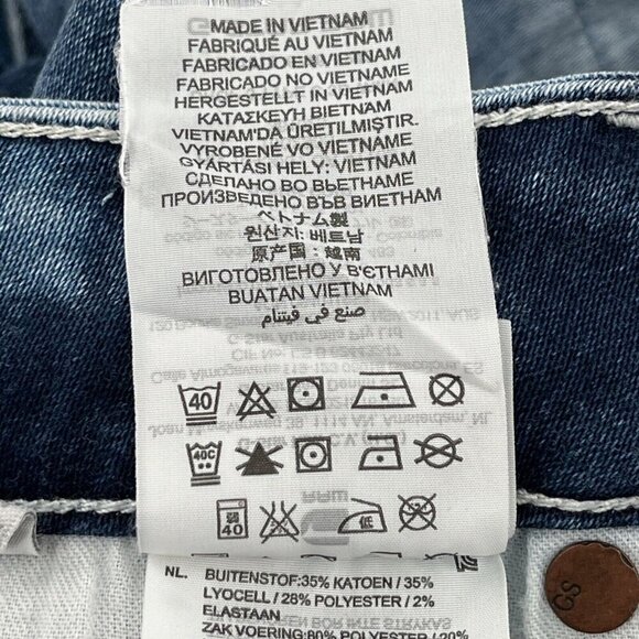 G Star Raw For The Oceans Type C 3D Jeans Light Acid Wash Pharrell 26x28 Barrel - Picture 16 of 16